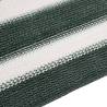 Privacy Net Green & White 2x10m HDPE - Durable & UV Resistant