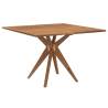 Garden Table Square 110x110 cm - Solid Acacia Wood