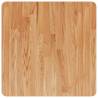 Light Brown Square Table Top - Solid Oak 60x60cm | Hipo Market