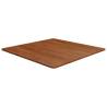 Square Table Top Dark Brown 80x80x1.5cm Treated Solid Wood Oak Colour dark brown Size 80 x 80 x 1.5 cm Quantity in Package 1 