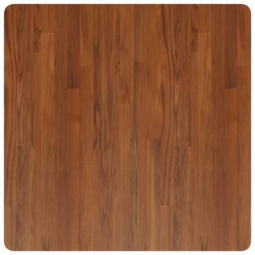 Square Dark Brown Oak Table Top - 80x80cm | HipoMarket