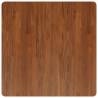 Square Dark Brown Oak Table Top - 80x80cm | HipoMarket