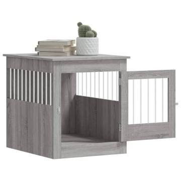 Dog Crate Furniture Grey Sonoma - Stylish & Functional Design