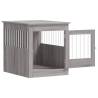 Dog Crate Furniture Grey Sonoma - Stylish & Functional Design