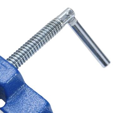 Drill Press Vise Blue 100mm | Strong Cast Iron Construction