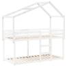 Kids' Bed Roof White | Solid Pine Wood | Fun & Sturdy Design