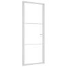 Modern Interior Door 83x201.5 cm with ESG Glass & Aluminium