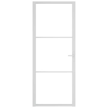 Modern Interior Door 83x201.5 cm with ESG Glass & Aluminium