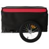 Bike Trailer 45kg Iron - Black and Red | HipoMarket UK