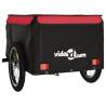 Bike Trailer 45kg Iron - Black and Red | HipoMarket UK