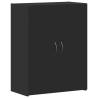 File Cabinet Black - Stylish & Durable 60x32x77.5 cm