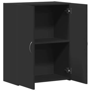 File Cabinet Black - Stylish & Durable 60x32x77.5 cm