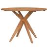 Round Acacia Garden Table Ø110x75 cm - Durable & Stylish