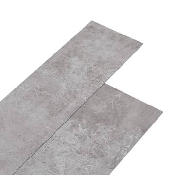 PVC Flooring Planks 5.02 m² - Self-adhesive Earth Grey