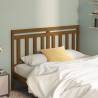 Bed Headboard Honey Brown 156x4x100 cm Solid Wood Pine Colour honey brown Size 156 x 100 cm Quantity in Package 1 