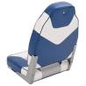 2 Piece Foldable Boat Seat Set with High Backrest