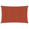 Sunshade Sail 160 g/m² Terracotta 2.5x5 m HDPE Colour terracotta Size 2.5 x 5 m Quantity in Package 1 