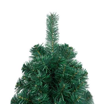 Artificial Half Pre-lit Christmas Tree with Ball Set - 120 cm