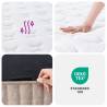 Pocket Spring Mattress Medium Plus 90x190 cm - Sleep Comfortably