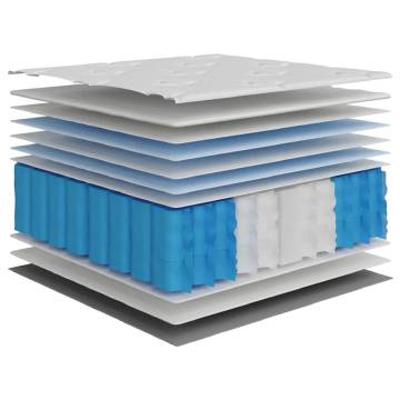 Pocket Spring Mattress Medium Plus 100x200 cm - Hipomarket UK