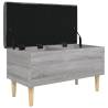 Storage Bench Grey Sonoma - Stylish & Functional Storage