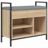 Shoe Bench Sonoma Oak - Stylish & Functional Storage