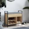 Shoe Bench Sonoma Oak - Stylish & Functional Storage