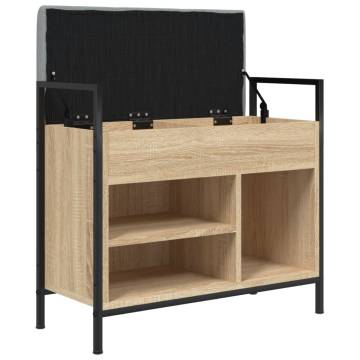 Shoe Bench Sonoma Oak - Stylish & Functional Storage