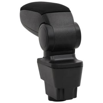 Car Armrest Black - Adjustable Storage for Comfort | HipoMarket