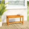 Garden Bench 80x35x45 cm Solid Wood Acacia Size 80 x 35 x 45 cm Quantity in Package 1 Number of Seating Capacity 