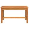 Garden Bench 80x35x45 cm - Solid Acacia Wood | Hipo Market