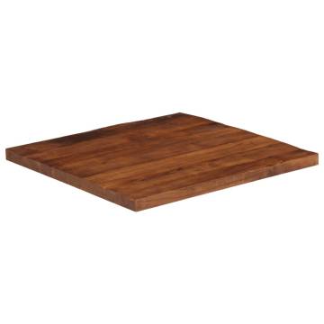 Square Solid Wood Table Top - 70x70 cm | Hipomarket