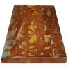 Rectangular Solid Wood Table Top - 160x40x3.8 cm