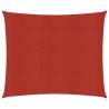 Sunshade Sail 160 g/m² Red 5x5 m HDPE Colour red Size 5 x 5 m Quantity in Package 1 