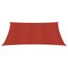 Sunshade Sail 160 g/m² Red 5x5 m - UV & Mould Resistant