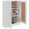 Elegant White Book Cabinet - 82.5x30.5x115 cm | HipoMarket