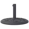 Sturdy Parasol Base for Ø38/48mm Poles - 12kg Round