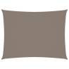 Sunshade Sail Oxford Fabric Rectangular 6x7 m Taupe Colour taupe Size 6 x 7 m Quantity in Package 1 