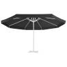 Replacement Black Fabric for 500 cm Outdoor Parasol