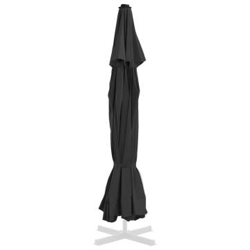 Replacement Black Fabric for 500 cm Outdoor Parasol