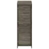 Garden Shed Anthracite - Solid Fir Wood 55x52x174.5 cm