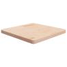 Square Table Top 60x60x4 cm Untreated Solid Wood Oak Colour natural Size 60 x 60 x 4 cm Quantity in Package 1 