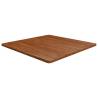 Square Table Top Dark Brown 90x90x2.5cm Treated Solid Wood Oak Colour dark brown Size 90 x 90 x 2.5 cm Quantity in Package 1 