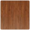 Square Dark Brown Oak Table Top 90x90 cm - Durable & Stylish