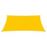 Sunshade Sail 5x5m Yellow HDPE - UV Protection & Durable