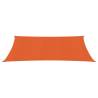 Orange Sunshade Sail 2.5x5m | 160 g/m² HDPE Protection