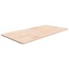 Bathroom Countertop 100x50x1.5 cm Untreated Solid Wood Colour natural Size 100 x 50 x 1.5 cm 