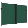 Retractable Side Awning Dark Green 220x1200 cm - Hipomarket