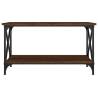 Elegant Brown Oak Coffee Table - 80x45x45 cm | Durable & Stylish