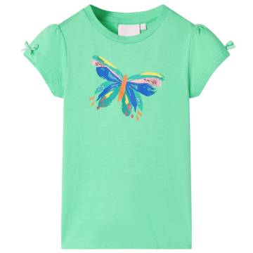 Kids' Light Green T-shirt 128 - Affordable Style for Kids